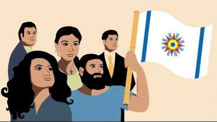 Rising Chaldean Flag