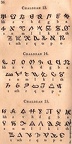 Chaldean letter fonts
