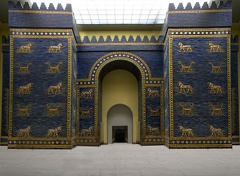 Ishtar Gate created by Nebuchadnezzar II