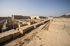 Maze of ancient city of Babylon