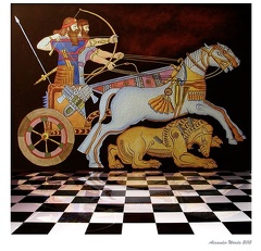 Chaldean Horse and Wheel
